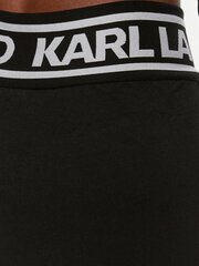 Леггинсы Karl Lagerfeld Skinny Black 240W1054 563760097, черный цена и информация | Женские брюки | pigu.lt