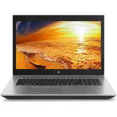 HP ZBook 17 G5 17.3 1600x900 i5-8400H 32GB 256SSD M.2 NVME WIN11Pro kaina ir informacija | Nešiojami kompiuteriai | pigu.lt