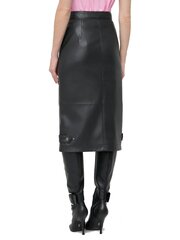 Юбка Karl Lagerfeld Midi Black 240W1200 563760054, черный цена и информация | Юбки | pigu.lt