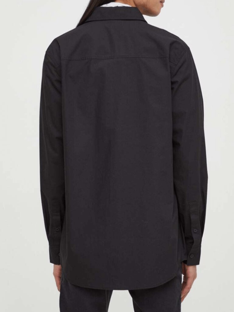 Marškiniai vyrams Karl Lagerfeld, juodi kaina ir informacija | Vyriški marškiniai | pigu.lt