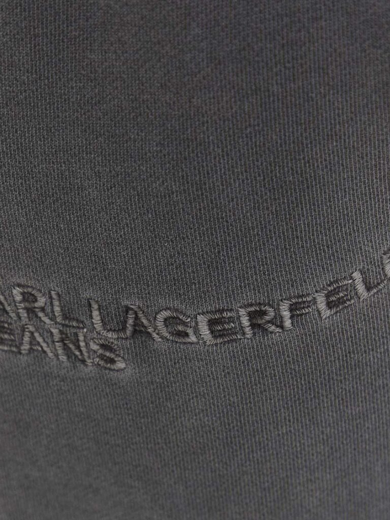 Karl Lagerfeld Jeans kelnės vyrams Grey Garment Dyed 240D1002 563760117, pilkos kaina ir informacija | Vyriškos kelnės | pigu.lt