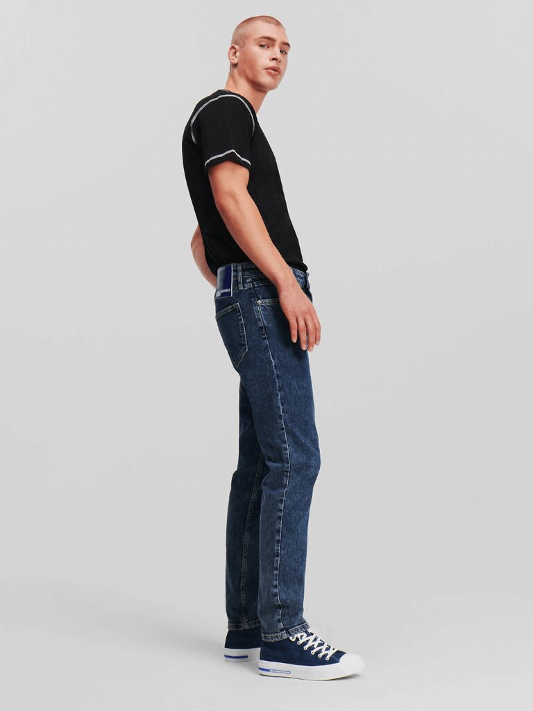 Karl Lagerfeld Jeans džinsai vyrams Slim 240D1103 563760134, mėlyni kaina ir informacija | Džinsai vyrams | pigu.lt