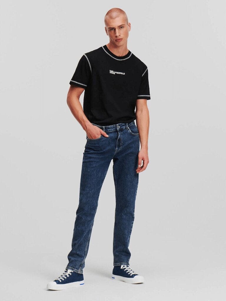Karl Lagerfeld Jeans džinsai vyrams Slim 240D1103 563760134, mėlyni kaina ir informacija | Džinsai vyrams | pigu.lt