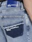 Karl Lagerfeld Jeans džinsai vyrams Tapered Visual 240D1113 563760145, mėlyni kaina ir informacija | Džinsai vyrams | pigu.lt