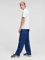 Футболка KARL LAGERFELD JEANS Monogram White 236D1704 563760199 цена и информация | Мужские футболки | pigu.lt