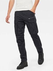 Kelnės vyrams G-Star Rovic Zip 3D Regular Tapered D02190 5126 6484 32', juodos kaina ir informacija | Vyriškos kelnės | pigu.lt