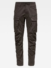 Kelnės vyrams G-Star Rovic Zip 3D Straight Tapered D02190 5126 976 34', pilkos kaina ir informacija | Vyriškos kelnės | pigu.lt