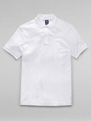 Рубашка поло G-STAR Dunda Slim White D11595 5864 110 560023206 цена и информация | Мужские футболки | pigu.lt