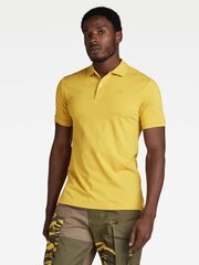 Рубашка поло G-STAR Dunda Slim Yellow D11595 5864 348 560023216 цена и информация | Мужские футболки | pigu.lt