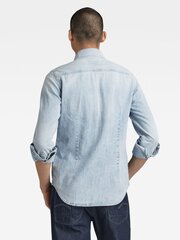 Рубашка G-STAR Slim Denim Blue D23616 D252 G342 560023238 цена и информация | Мужские рубашки | pigu.lt