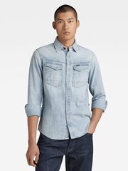 Рубашка G-STAR Slim Denim Blue D23616 D252 G342 560023238 цена и информация | Мужские рубашки | pigu.lt