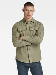 Marškiniai vyrams G-star D24963 D454 B681, žali цена и информация | Рубашка мужская | pigu.lt