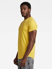 Marškinėliai vyrams G-star Lash R D16396 2653 G388 560023524, geltoni kaina ir informacija | Vyriški marškinėliai | pigu.lt