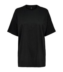 Only женская футболка 15261790*02, черный 5715221408614 цена и информация | Женские футболки | pigu.lt