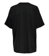 Only marškinėliai moterims 15261790*02, juodi kaina ir informacija | Marškinėliai moterims | pigu.lt