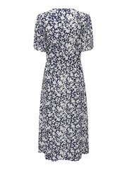 ONLY женское платье 15323675*01, тёмно-синий /белый цена и информация | Платья | pigu.lt
