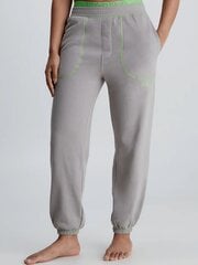 Женские брюки Calvin Klein Jogger Satellite Green Flash 000QS7016EPET 545667700, серый цена и информация | Брюки | pigu.lt