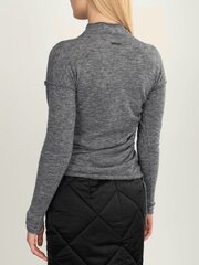 Женский свитер Calvin Klein Sheer Alpaca Gatherd Dark Grey Heather K20K206012P9W 560077413, серый цена и информация | Свитера женские | pigu.lt