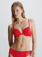 Calvin Klein liemenėlė moterims Push Up Plunge 545667594, raudona kaina ir informacija | Liemenėlės | pigu.lt