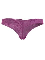 Calvin Klein трусики Thong Wild Aster 000QF6397EVID 545667636, фиолетовый цена и информация | Трусики | pigu.lt