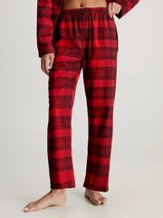 Пижама CALVIN KLEIN Sleep Pant Gradient Check/rouge Blk Groun 000QS7038EK94 545667624 цена и информация | Женские пижамы, ночнушки | pigu.lt