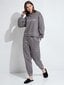 Calvin Klein pižamos kelnės moterims 000QS7041EPA7, pilkos kaina ir informacija | Naktiniai, pižamos moterims | pigu.lt