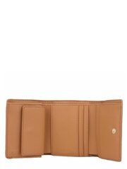 Piniginė Calvin Klein Re-Lock Trifold Xs Emb Brown Sugar K60K611321GA5 545010480 kaina ir informacija | Piniginės, kortelių dėklai moterims | pigu.lt