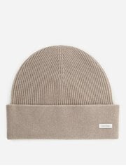 Шапка CALVIN KLEIN Label Cashmere Beanie Doeskin K60K611156PBP 545010434 цена и информация | Женские шапки | pigu.lt