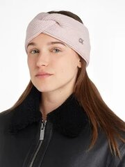 Повязка на голову CALVIN KLEIN Re-Lock Twisted Headband 	Pale Mauve K60K610389VFM 545010394 цена и информация | Женские шапки | pigu.lt