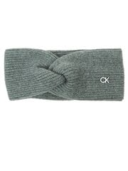 Шапка CALVIN KLEIN Re-Lock Twisted Headband 	Mid Grey Heather K60K610389P4A 545010393 цена и информация | Женские шапки | pigu.lt