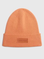 Шапка CALVIN KLEIN Essential Knit Beanie Autumn Leaf K60K608519GAP 545010430 цена и информация | Женские шапки | pigu.lt