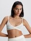 Calvin Klein liemenėlė moterims Unlined Bralette Ivory 545667662, balta цена и информация | Liemenėlės | pigu.lt