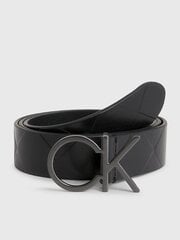 Diržas Calvin Klein Re-Lock Quilt Belt Ck Black K60K611102BAX 545010399 95 95 kaina ir informacija | Moteriški diržai | pigu.lt
