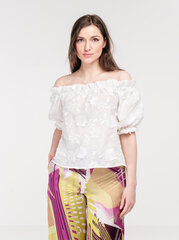 Женская блузка Fly Girl Blouse Long Sl White 2901/01 563750851, белый цена и информация | Женские блузки, рубашки | pigu.lt