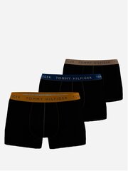 Мужские трусы боксеры Tommy Hilfiger 3P Trunk Shine Wb UM0UM030280TG 545667821, 3 шт., черный цена и информация | Мужские трусы | pigu.lt