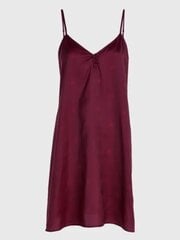 Ночная женская сорочка Tommy Hilfiger Satin Woven Nightdress UW0UW048430KV 545667905, красный цена и информация | Женские пижамы, ночнушки | pigu.lt
