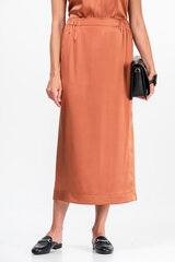 Женская юбка Loriata 2556 Brown 2556 563952576, коричневый цена и информация | Юбки | pigu.lt