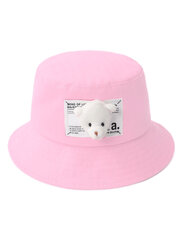 Панама для девочек Be Snazzy Teddy Light Pink CDL-0004 520763811, розовый цена и информация | Шапки, перчатки, шарфы для девочек | pigu.lt