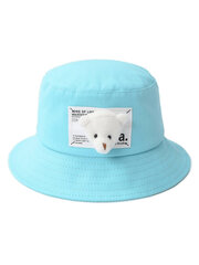 Панама для девочек Be Snazzy Teddy Aquamarine CDL-0004 520763813, синий цена и информация | Шапки, перчатки, шарфы для девочек | pigu.lt