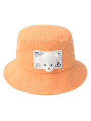 Панама для девочек Be Snazzy Teddy Peach CDL-0004 520763814, оранжевый цена и информация | Шапки, перчатки, шарфы для девочек | pigu.lt