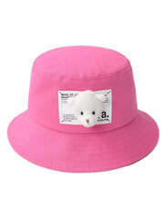 Панама BE SNAZZY Teddy Pink CDL-0004 520763815 цена и информация | Шапки, перчатки, шарфы для девочек | pigu.lt