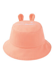 Панама BE SNAZZY Bunny Peach CDL-0014 520763821 цена и информация | Шапки, перчатки, шарфы для девочек | pigu.lt