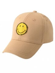 Kepurė su snapeliu mergaitėms be Snazzy CZD-0188, smėlio spalvos kaina ir informacija | Kepurės, pirštinės, šalikai mergaitėms | pigu.lt