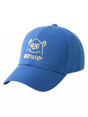 Kepurė su snapeliu mergaitėms be Snazzy Monster CZD-0190, mėlyna kaina ir informacija | Kepurės, pirštinės, šalikai mergaitėms | pigu.lt