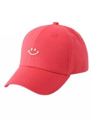 Kepurė su snapeliu mergaitėms be Snazzy Mush CZD-0193, raudona kaina ir informacija | Kepurės, pirštinės, šalikai mergaitėms | pigu.lt