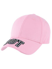 Kepurė su snapeliu mergaitėms be Snazzy Out CZD-0160, rožinė kaina ir informacija | Kepurės, pirštinės, šalikai mergaitėms | pigu.lt