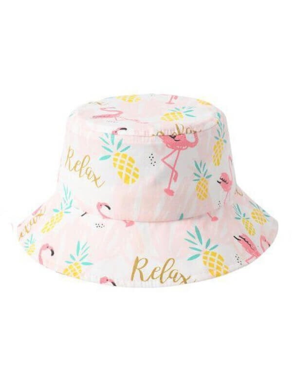 Kepurė mergaitėms Be Snazzy Flamingo CDL-0034 520763807, balta kaina ir informacija | Kepurės, pirštinės, šalikai mergaitėms | pigu.lt