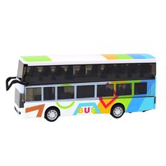 Dviejų aukštų autobusas Lean Toys su garsais kaina ir informacija | Žaislai berniukams | pigu.lt