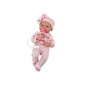 Kūdikio lėlė rožiniais drabužiais Leantoys цена и информация | Žaislai mergaitėms | pigu.lt