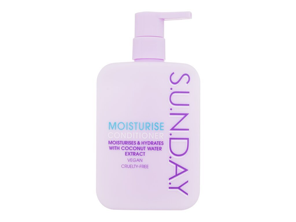 Drėkinantis kondicionierius Xpel S.U.N.D.A.Y Moisturise Conditioner, 350ml kaina ir informacija | Balzamai, kondicionieriai | pigu.lt